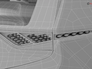 EV futuro generico Modello 3D