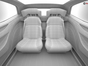 Generic Future EV 3D Model