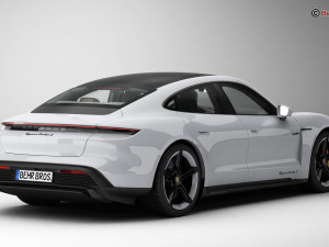 Porsche Taycan Turbo S 2020 Model 3D