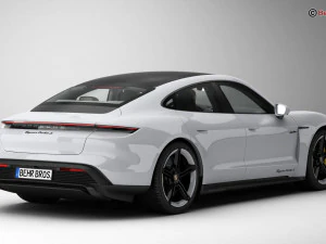 Porsche Taycan Turbo S 2020 Modello 3D