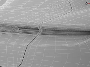 Porsche Taycan Turbo S 2020 Modello 3D