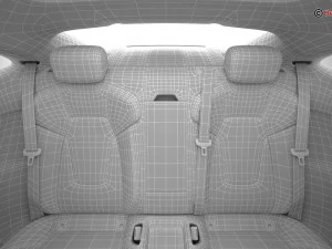 Porsche Taycan Turbo S 2020 Modello 3D