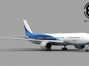 Generic Airplane 3D Model