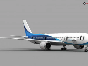 通用飞机 3D 模型