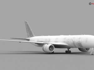 Generic Airplane 3D Model