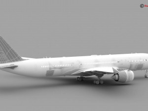 Generic Airplane 3D Model