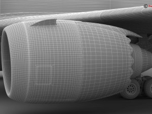 Generic Airplane 3D Model