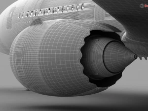 通用飞机 3D 模型