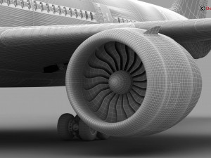 Generic Airplane 3D Model