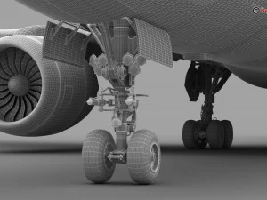 通用飞机 3D 模型