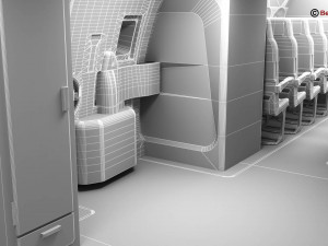 Generic Airplane 3D Model