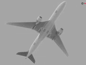 Generic Airplane 3D Model