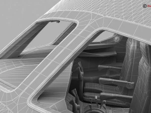 通用飞机 3D 模型