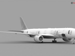 Generic Airplane 3D Model