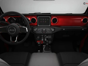 Jeep Wrangler Rubicon 4 Door 2018 3D Model