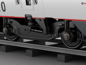 Acela Express Modello 3D