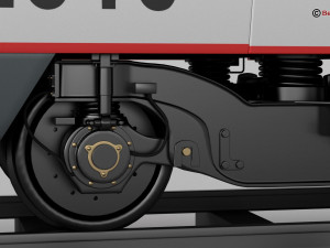 Acela Express Modello 3D