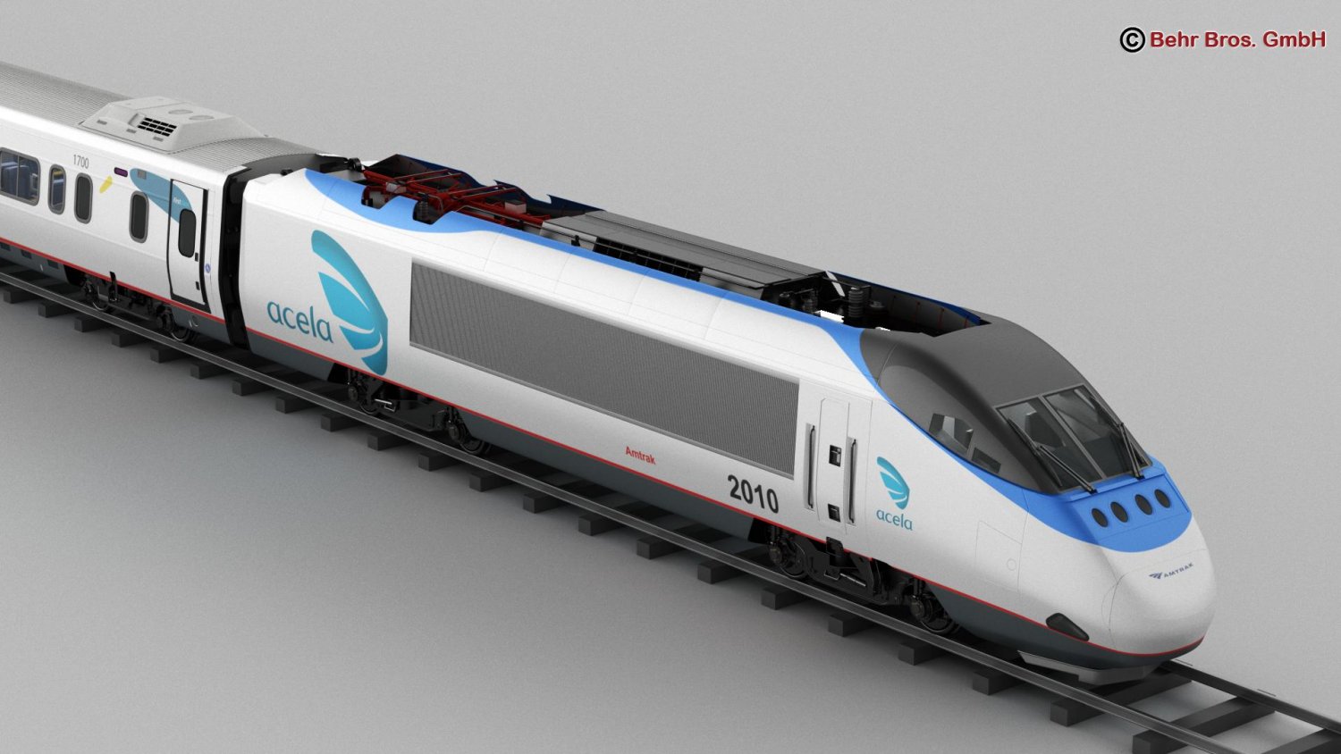 dessins du train express Acela