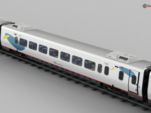Acela Express Modello 3D