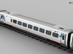 Acela Express Modello 3D