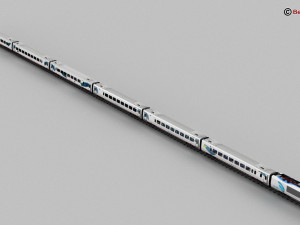 Acela Express Modello 3D