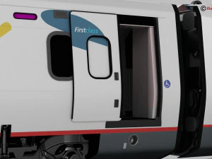 Acela Express 3D Model