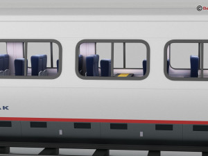 Acela Express Modello 3D