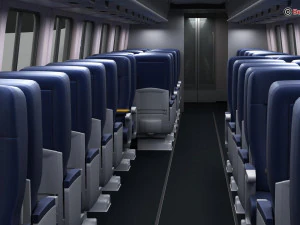 Acela Express 3D Model