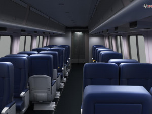 Acela Express Modello 3D