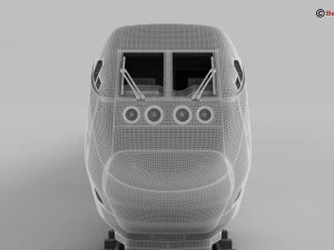 Acela Express 3D Model