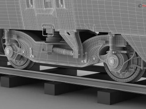 Acela Express 3D Model