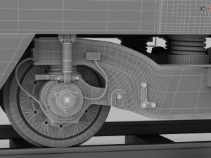 Acela Express 3D Model