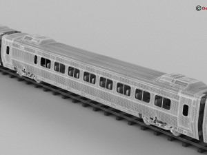 Acela Express Modello 3D