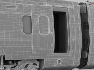 Acela Express 3D Model