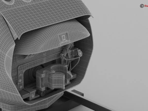 Acela Express 3D Model