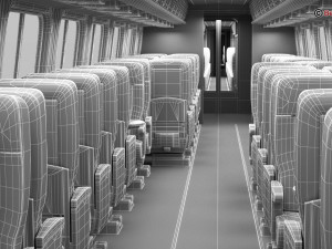 Acela Express Modello 3D
