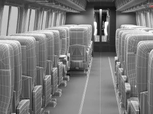 Acela Express 3D Model