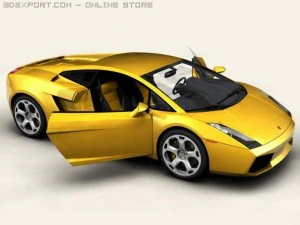 lamborghini gallardo 3D Model