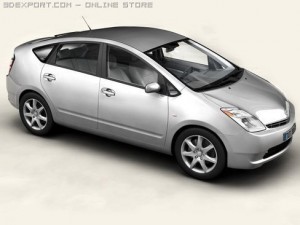 toyota prius 3D Model