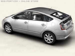 toyota prius 3D Model