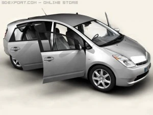 toyota prius 3D Model