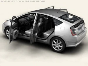 toyota prius 3D Model