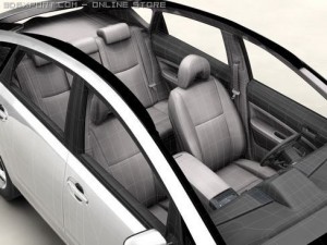 toyota prius 3D Model