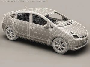 toyota prius 3D Model