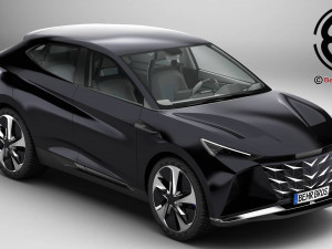 Generic Future EV SUV 3D Model