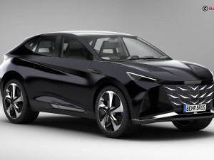 Generic Future EV SUV Modelo 3D