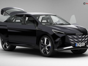 Generic Future EV SUV Modelo 3D