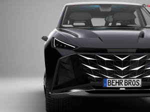 Generic Future EV SUV Modelo 3D