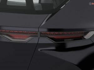 Generic Future EV SUV 3D Model