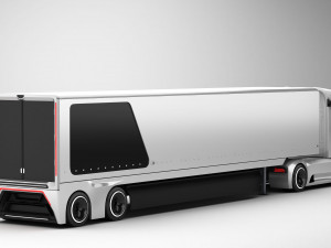 Generic Future Truck EV Model 3D